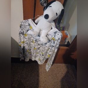 Snoopy and Woodstock Long Sleeve With Bundle Snoopy Plush